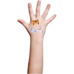 Nice Group - Creative Funny Tattoo, 1 Set a sorpresa di Tatuaggi Rimovibili per Bambini - NICE02021