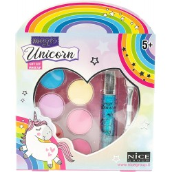 Nice Group - Magic Unicorn Gift Set, 1 Scatolina Make Up Stile Unicorno, 1 Kit per Viso - NICE16006