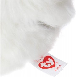 Ty Plush - Beanie Boos Peluche Austin, 15 cm, Bianco - T36305