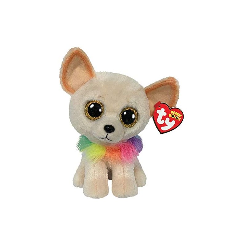 Ty- Beanie Boos CHEWEY 15 CM, Multicolore, T36324