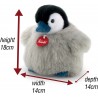 Trudi 29008 - Pinguino fluffy
