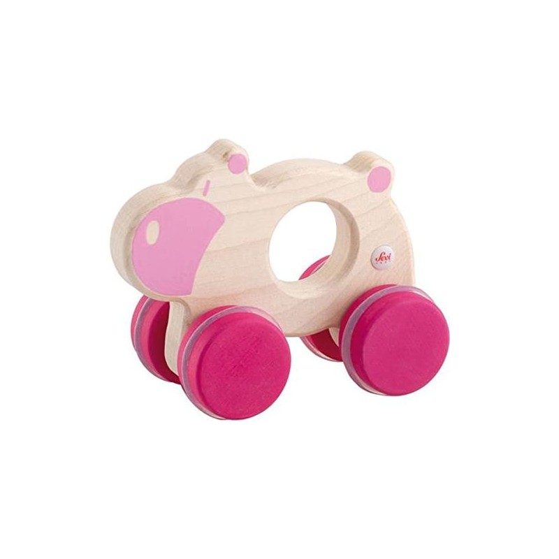 Trudi - SEVI Push e Pull Ippopotamo con ruote - TRU82750