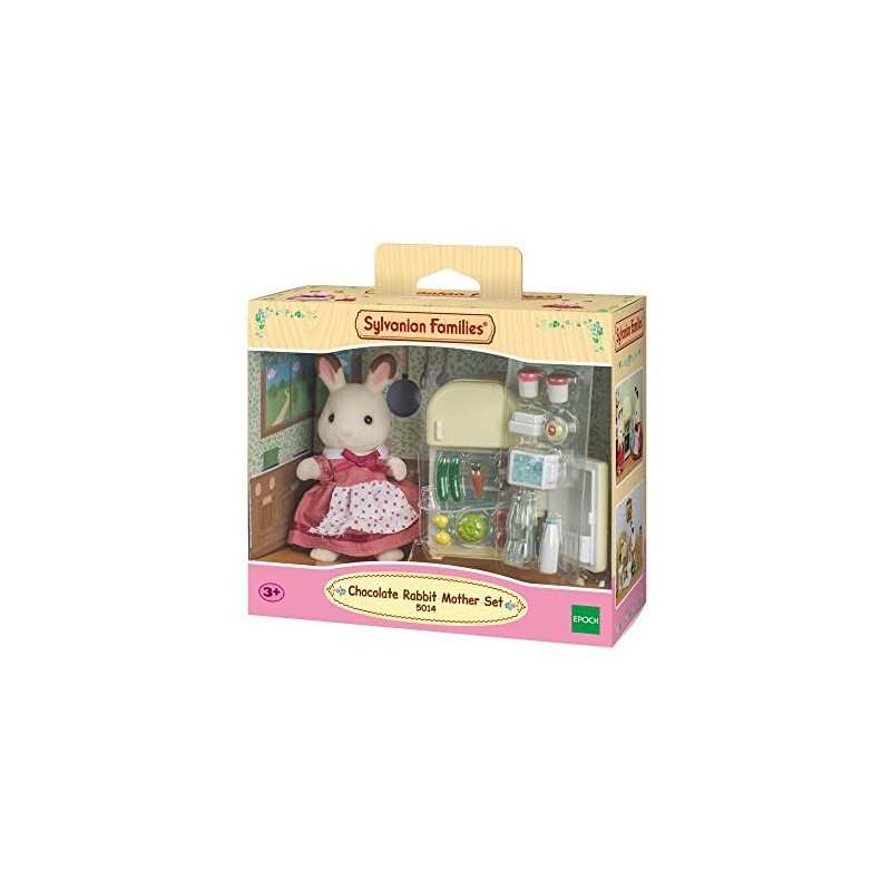 Sylvanian Families - 5014 - Mamma Coniglio Cioccolato E Frigo