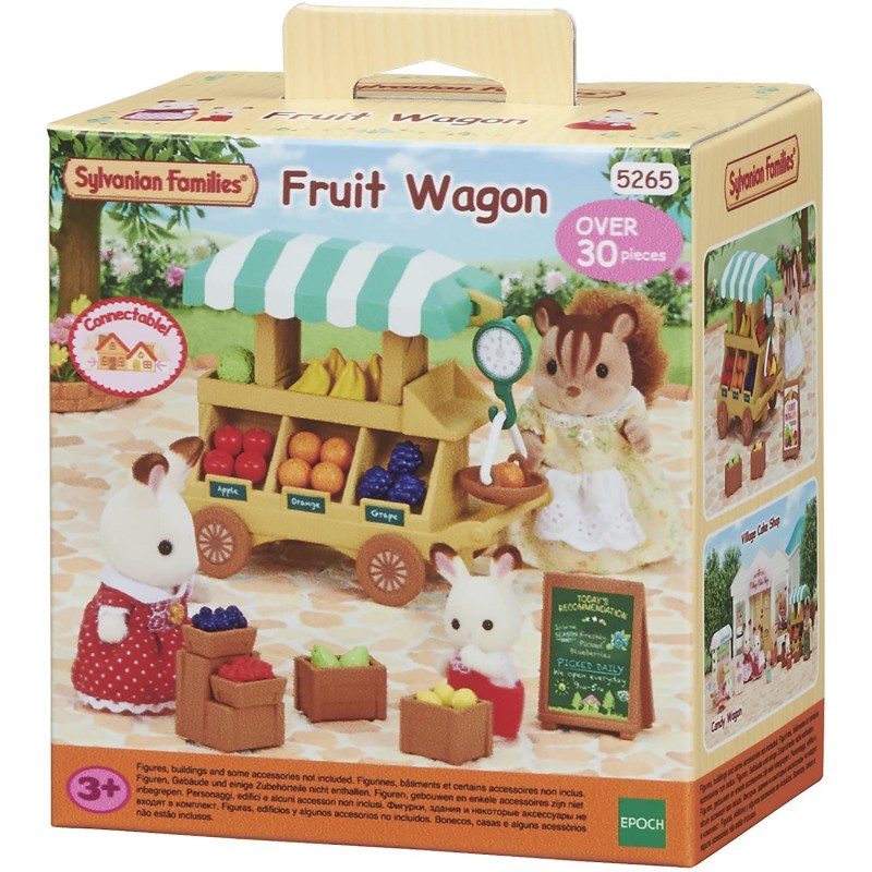 Sylvanian Families - Carretto Vendita Frutta con accessori, SYL5265