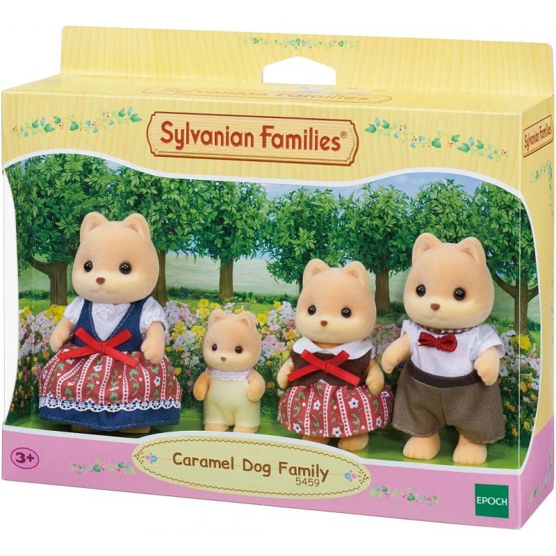 Sylvanian Families - 5459 Famiglia Cane Caramello - SYL5459