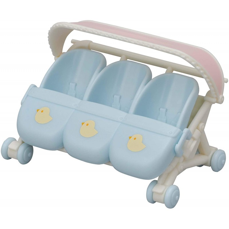 Sylvanian Families - passeggino triplo, SYL5533