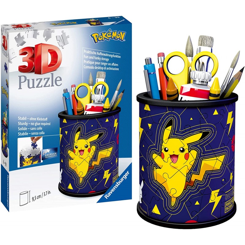 Ravensburger - 3D Puzzle Portapenne Pokemon - RAV11257.9