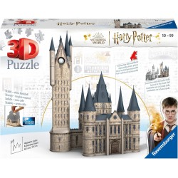 Ravensburger - 3D Puzzle Torre di Astronomia di Hogwarts Harry Potter, 540 Pezzi - RAV11277