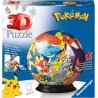 Ravensburger - Puzzle 3D, Sfera Pokemon, 72 Pezzi - Diametro 12,9 cm - RAV11785.7