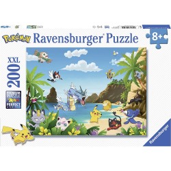 Ravensburger - Puzzle Pokémon, 200 Pezzi XXL - RAV12840.2