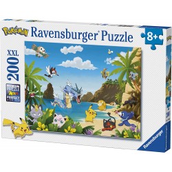 Ravensburger - Puzzle Pokémon, 200 Pezzi XXL - RAV12840.2