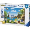 Ravensburger - Puzzle Pokémon, 200 Pezzi XXL - RAV12840.2