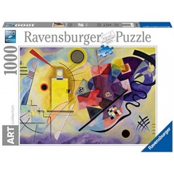 Ravensburger- Kandinsky, Wassily: Yellow, Red, Blue Puzzle 1000 Pezzi, Multicolore, 14848