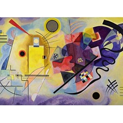 Ravensburger- Kandinsky, Wassily: Yellow, Red, Blue Puzzle 1000 Pezzi, Multicolore, 14848