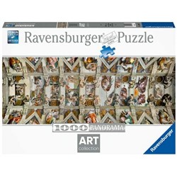 Ravensburger Italy Cappella Sistina Puzzle, 1000 Pezzi, Multicolore, 15062