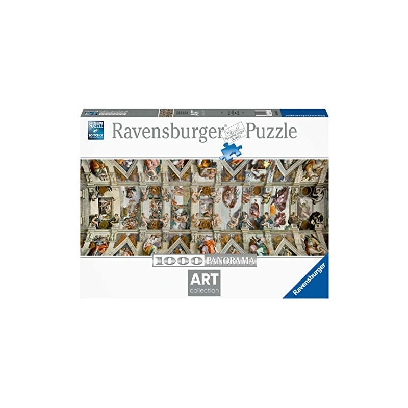 Ravensburger Italy Cappella Sistina Puzzle, 1000 Pezzi, Multicolore, 15062