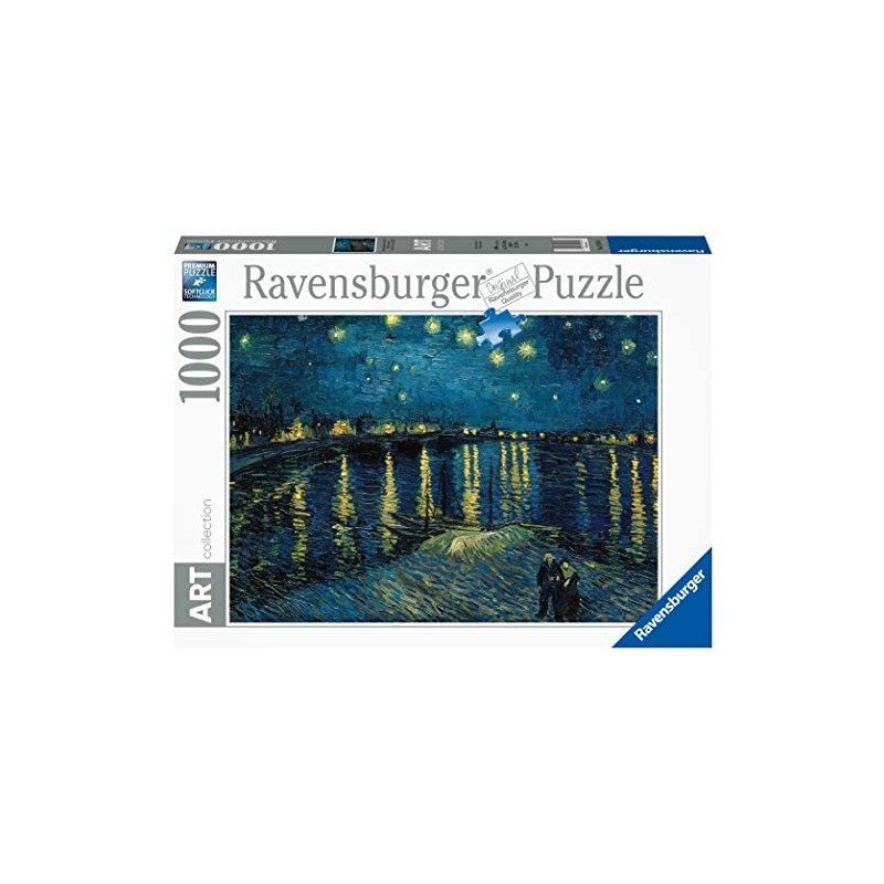 Ravensburger Italy Van Gogh: Notte stellata Puzzle, 1000 Pezzi, Multicolore, 15614