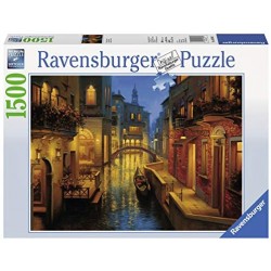 Ravensburger Puzzle 1500 Pezzi, Canale Veneziano, Puzzle Venezia, Jigsaw Puzzle per Adulti, Puzzle Ravensburger - Stampa di Alta