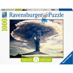 Ravensburger - Puzzle Collezione Foto & Paesaggi: Vulcano Etna, 1000 Pezzi - RAV17095.1