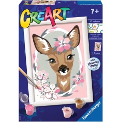 Ravensburger - CreArt Kids, Bambi con Glitter, Gioco Creativo per Bambini - RAV20072.6