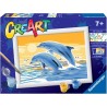 Ravensburger - CreArt Kids, Delfini Amici - RAV20073.3
