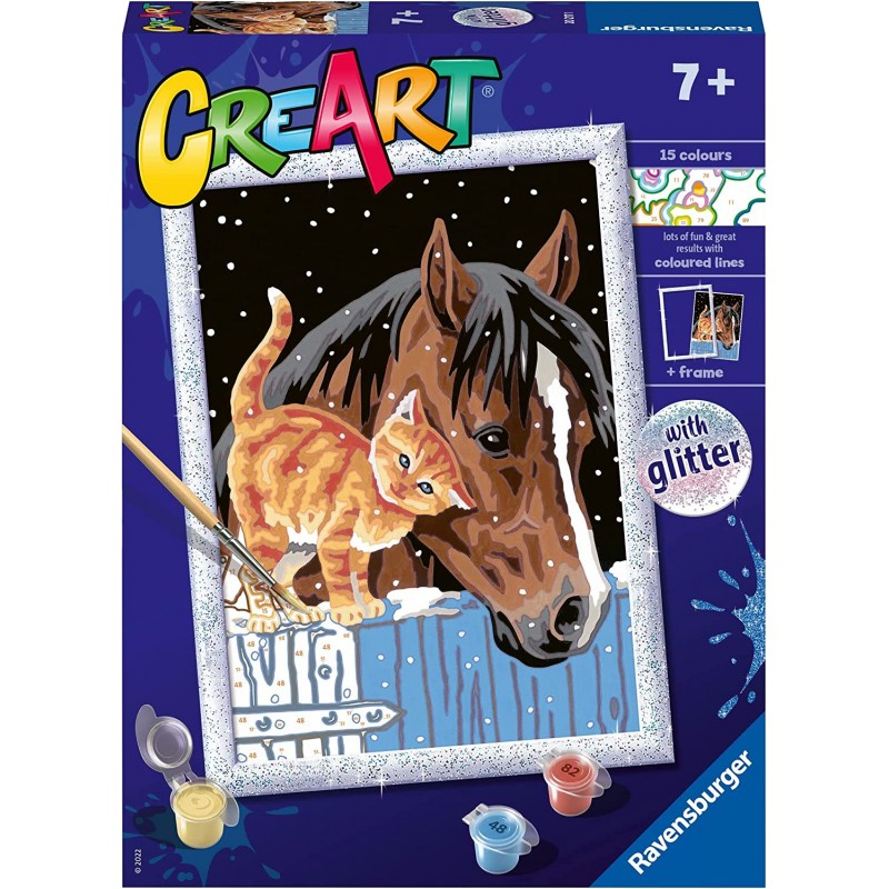 Ravensburger - CreArt Serie D, Insoliti Amici - RAV20217.1