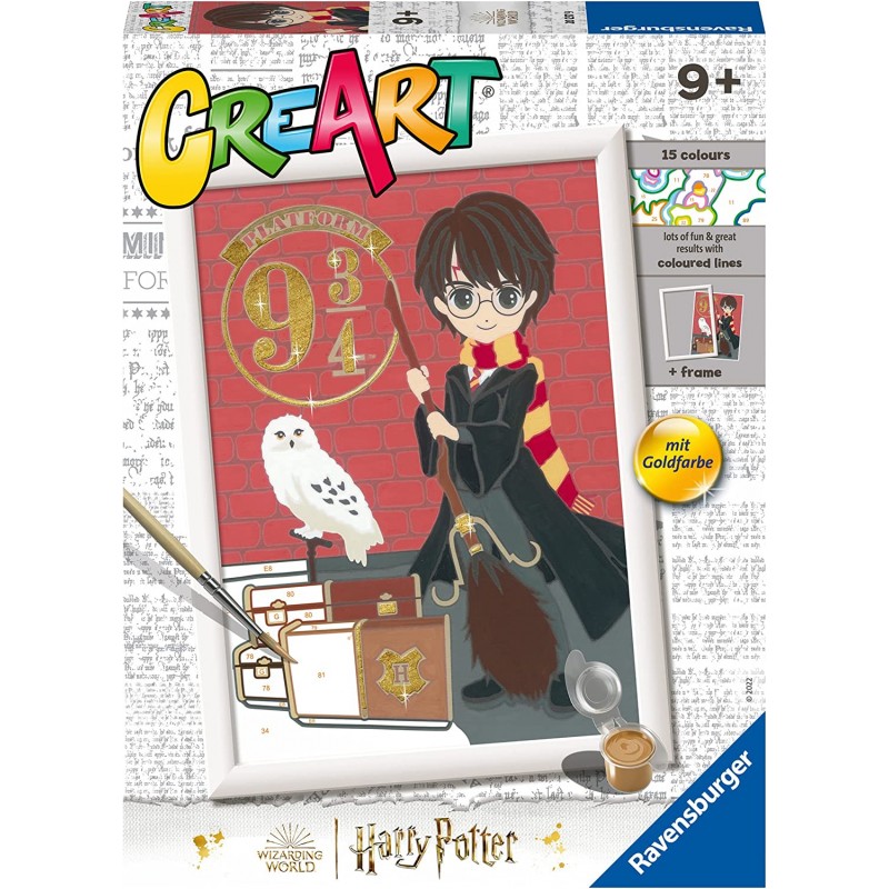 Ravensburger - CreArt Serie D, Harry Potter, Partenza per Hogwarts - RAV20237.9