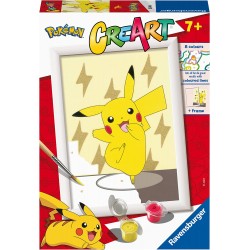 Ravensburger - CreArt Serie E, Pokémon, Pikachu - RAV20241.6