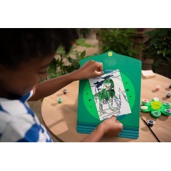 Ravensburger - Il Mio Fantastico Atelier CreArt, Set con Cavalletto Tema Dinosauri - RAV20256