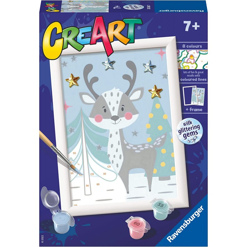 Ravensburger - CreArt Serie E, Cervo Stellato - RAV20260.7