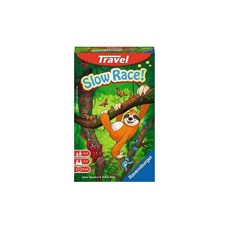 ravensburger 23468 - slow race! gioco da viaggio