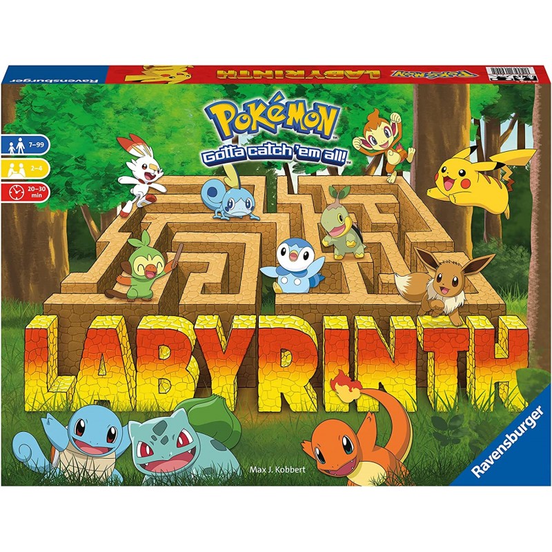 Ravensburger – Pokemon Labyrinth, Gioco Da Tavolo - RAV26949.5