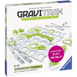 ravensburger 27623 - gravitrax tunnels set espansione gioco