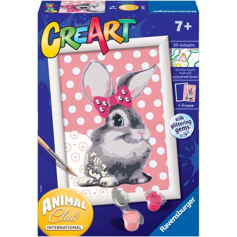 Ravensburger - CreArt Kids, Coniglietta - RAV28933.2