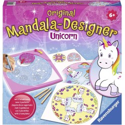 Ravensburger Italy- Mandala Designer Unicorno Gioco Creativo, 29703