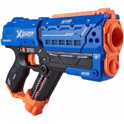 Zuru, XSHOT- Meteor Pistola, Colore Blu, METEOR POS210090