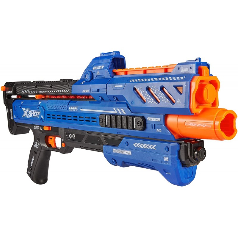 Zuru - XSHOT- Orbit Pistola, Colore Blu, POS210091