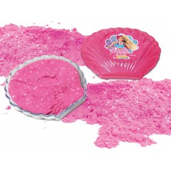 Lisciani Giochi - Barbie Glitter Sand Shell 150 g, Multicolore, 91935
