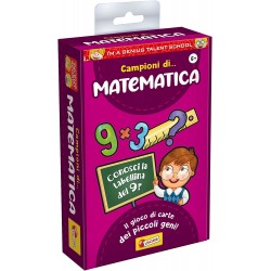Lisciani Giochi - I m a Genius Carte Campioni di Matematica, 92284