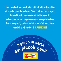 Lisciani Giochi - I m a Genius Carte Campioni di Italiano, 92291