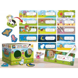 Lisciani Giochi - Montessori Maxi Laboratorio di Scrittura, Colore, 95186