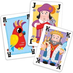Lisciani Giochi - Ludoteca Le Carte Burraco dei Bambini, 96688