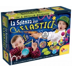 Lisciani Giochi- I m a Genius Laboratorio di Scienza con Gli Elastici, Colore, 92390