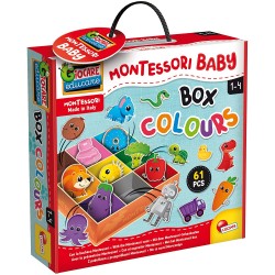 Lisciani Giochi - Montessori Bacheca Baby Color Box, 92765