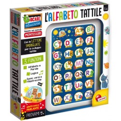 Lisciani Giochi - Montessori Alfabetiere Tattile Elettronico, Colore, 95056