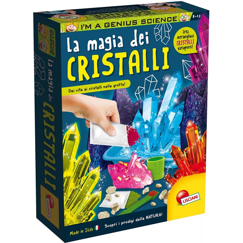 Lisciani Giochi - I m a Genius la Magia dei Cristalli, Colore, 95391