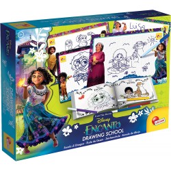 Lisciani Giochi - Encanto Drawing School, 4 Lavagnette Scrivi e Cancella, 98248