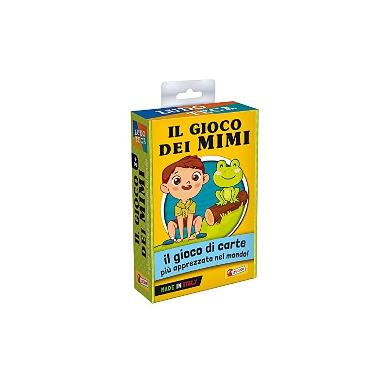Liscianigiochi- Ludoteca Le Carte dei Bambini, Il Gioco dei Mimi, Multicolore, 89130