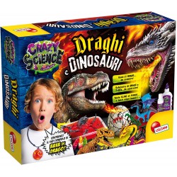 Lisciani Giochi - Crazy Science Draghi e Dinosauri, Colore, LI89390