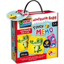 Lisciani Giochi - Montessori Baby Touch Memo, Colore, 92703